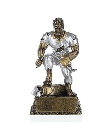 Frustrated Monster Golfer Trophy - Golfing Beast Award - 6.5 Inch Tall Golf Trophy - Engraved Plate on Request - Buy Online on GoSupps.com