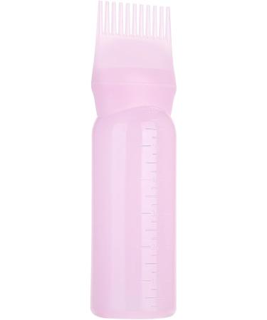 OKJHFD Hair Dyeing Bottle Brush Applicator Tool Shampoo Applicator Bottle with Comb Hair Color Oil Comb Root Comb Applicator Bottle (Pink) - Buy Online on GoSupps.com