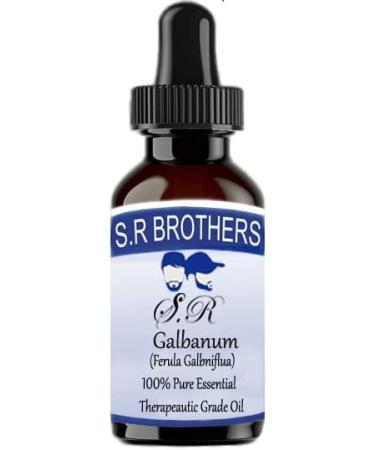 S.R.Brothers 100% Pure Galbanum Essential Oil | Therapeutic Ferula Galbniflua | 50ml - Shop Internationally - Buy Online on GoSupps.com