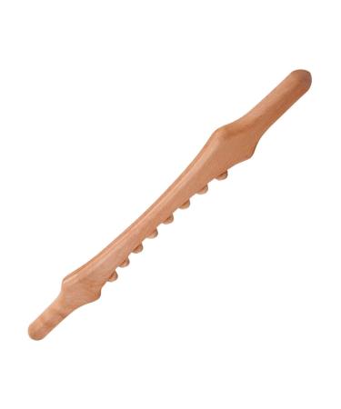 Beatifufu Gua SHA Massagestab wood massage tool trigger points made of wood body massage roller manual muscle trigger.Massage stick for the back tool foot sole wooden fitness wand