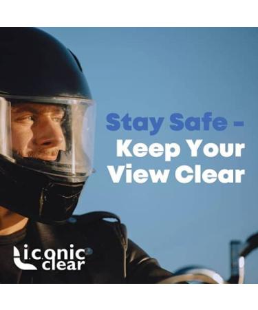 Iconic Clear Premium Antifog Wipes - 30ct Box (150 Uses) | Reusable & Long-lasting - Buy Online on GoSupps.com