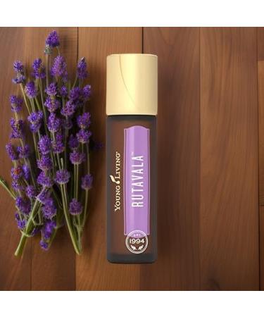 Young Living RutaVaLa Essential Oil Roll-On 10 ml | Calming Aromatherapy Blend for Relaxation | Ruta Lavender & Valerian Oils - Buy Online on GoSupps.com