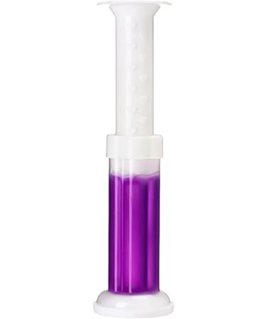 Toilet Cleaning Gel | Flower Scent Toilet Cleaner Bowl Gel Stamp | Bathroom Deodorizer and Bowl Cleaner Kit Flower Fragrance Gel Stamp Kit for Toilet Bowl Purple - Buy Online on GoSupps.com