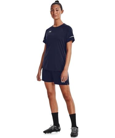 Under Armour Women's Golazo 3.0 Shorts Midnight Navy/White - Large - Buy Online on GoSupps.com