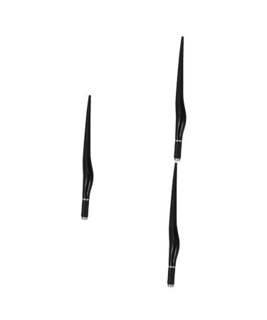 Housoutil 3pcs Microblade Eyebrow Semi-permanent Pencil Long-lasting Naturally Supply for Manual Embroidered 14.5x1.2cmx3pcs Blackx3pcs