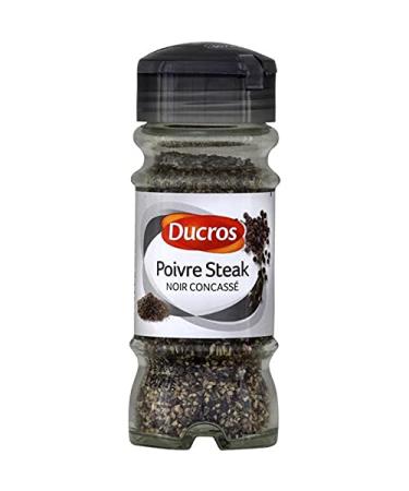 Ducros Ducros Black Pepper Steak Concass 38G (set of 3)