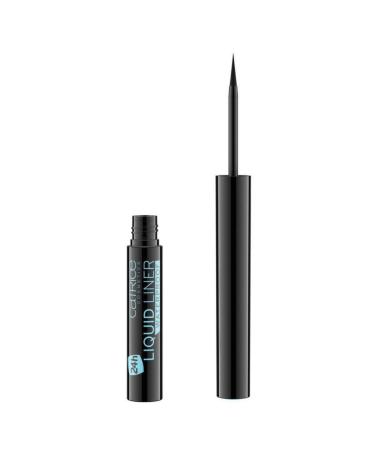 Catrice Liquid Liner Waterproof - No. 010 Black Eyeliner Long-Lasting Matte Vegan Microplastic-Free (1.7ml) | Shop Internationally - Buy Online on GoSupps.com