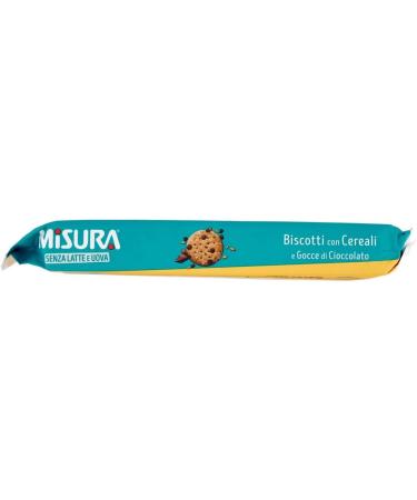  Italian Gourmet E.R. Misura Privolat Pack of 3 biscuits with cereals and chocolate chips dairy-free lactose-free and egg-free 280g pack + Italian Gourmet Polpa di Pomodoro 400g box - Buy Online on GoSupps.com