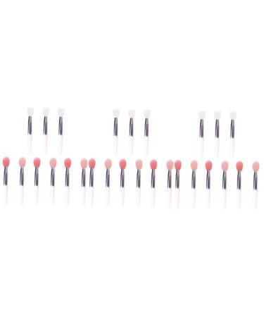 FOMIYES 27 Pcs Sleep Lip Balm Spoon Travel Lipstick Brush Lip Mask Brush Lip Applicator Reusable Makeup Brush Silicone Brush for Lip Makeup Cosmetic Accessories Miss