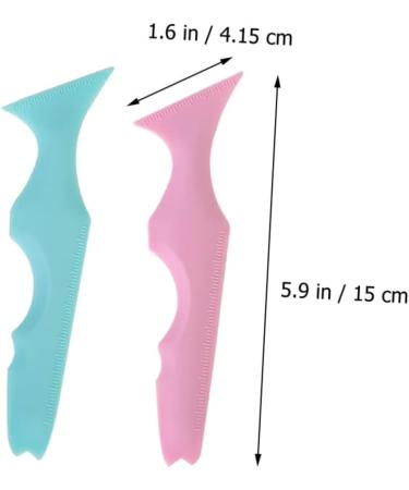 MAGICLULU Eyeliner Template 10 Pcs Silicone Beauty Ruler Silicone Molds Eyebrow Template Makeup Stencils Aid Bevel The Lazy - Buy Online on GoSupps.com