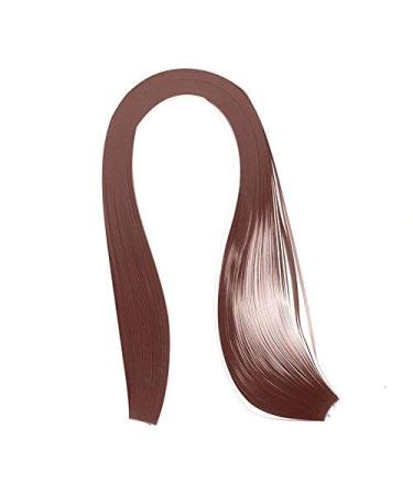 ODETOJOY Quilling Strips 5mm Brown Paper Quilling Set Strips Solid Color Origami Paper DIY Hand Crafts Quilling Paper Strips Brown