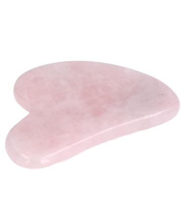 Cyrank Gua-Sha board GUA-SHA facial tools pink-colored Guasha tool Gua-Sha-Rosa-Jadestein Gua-Sha board fine workmanship comfortable support light portable GUA-SHA facial tools