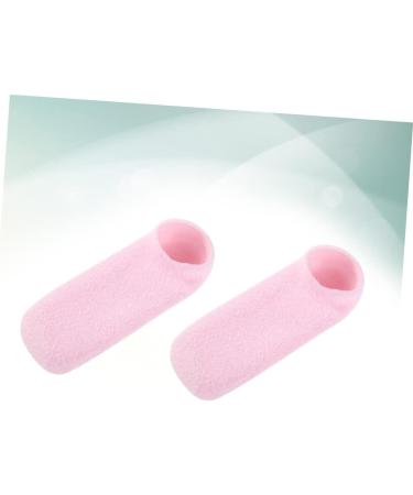  Healeved Healeved 1 Pair Gel Foot Cover Moisturizer Feet Skin Hydrating Heel Socks Care Moisturizing Socks for Women Gel Hydrating Socks Pink - Buy Online on GoSupps.com