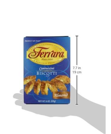 Ferrara Cantuccini Almond Biscotti - 6 Ounce (Pack of 1) - Buy Online on GoSupps.com