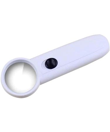 Magnifiers Hand Illuminated Magnifier/Magnifying Glass/Reading Support with 15 X Magnification and Led Lens Diameter Comfortable Anniversary