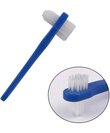 JINJIASUYISU 3Pcs Denture Brush - Dual Head Toothbrushes for Hard Denture Cleaning - Buy Online on GoSupps.com