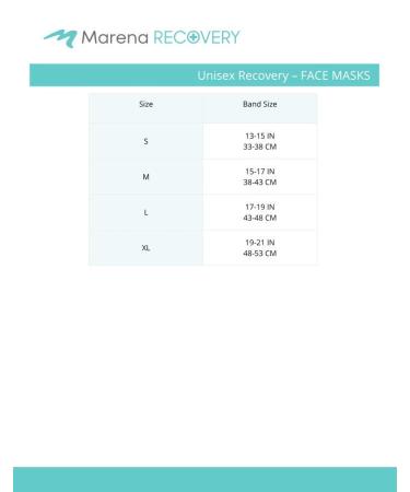 MARENA Unisex Recovery Compression Chin Strap with Mid-Neck Coverage - Beige Medium - Pack of 1 - Buy Online on GoSupps.com