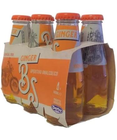 Bitter Salfa Ginger Lot de 48 bouteilles en verre jetables sans alcool 10 cl + 1 bo te de th glac San Benedetto au citron sans sucre 330 ml - Buy Online on GoSupps.com