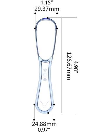 Yusat Tongue Cleaner 5 Pack Plastic Cleaning Brush for Adults & Children | Best Oral Care Tool - Buy Online on GoSupps.com