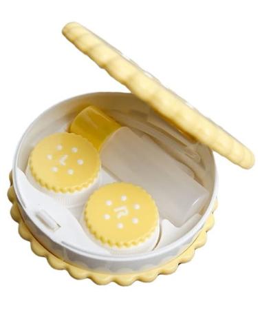 Miedeon contact lens container 2 pieces of contact lens container Tragbar Cute