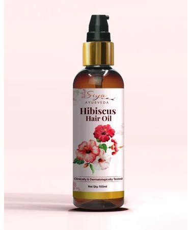 Siya Ayurveda Hibiscus Oil for Hair Growth & Frizz Control | Herbal Hair Care Solution for Damaged Hair - Buy Online on GoSupps.com