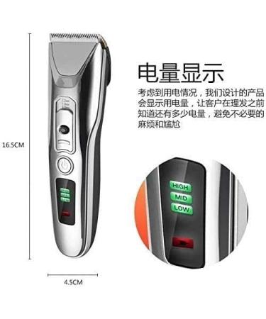Easy Hair Clipper - Professional Cordless Hair Clippers with USB Charging Adjustable Power & Digital Display for Home Use - Portable Electric Hair Clipper - Buy Online on GoSupps.com