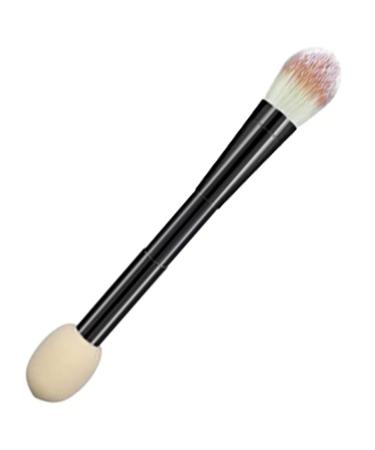 DOITOOL Double-ended Makeup Brush Double Ended Complexion Brush Concealer Brush Sponge Highlighter Foundation Brush Beauty Sponge Makeup Sponge Facial Kit Plastic Miss Blush Brush Make up 15.50X2.50X2.50CM As Shown