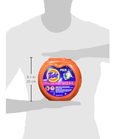 Tide Pods Detergent Pacs - Fresh Coral Blast 42 Count | International Shipping Available - Buy Online on GoSupps.com
