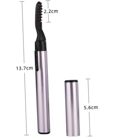 PLAFOPE 1pc Eyelash Curler for Women Electric Lash Curler Portable Battery Rechargeable Heated Eyelash Curler Electric Eyelash Curler Rechargeable Eyelash Curler Purple - Buy Online on GoSupps.com