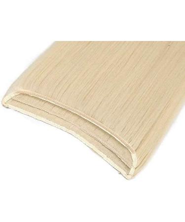 16 Inch Invisible Wire In Hair Extensions Synthetic Straight One Piece Secret Wire String Hairpiece - Bleach Blonde(Weight:90g) - Buy Online on GoSupps.com