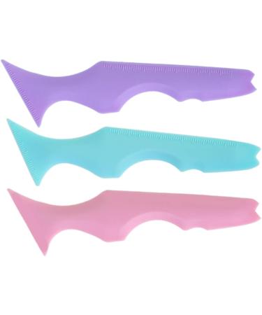 Baluue 6 Pcs Silicone Beauty Ruler Lipstick Makeup Tool Lash Tool Mascara Drawing Eyeliner - Buy Online on GoSupps.com