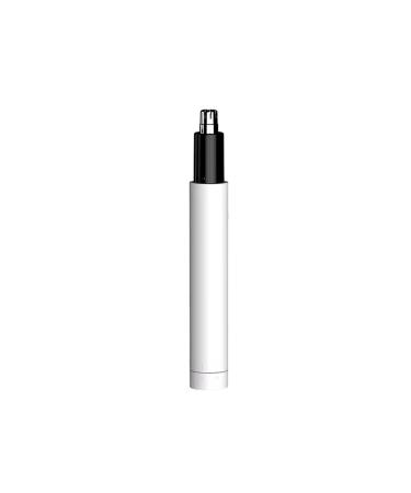 Nose Hair Trimmer Men's Electric Nose Hair Trimmer Portable Nose & Ear Trimmer Razor Safe Removal Cleaner Trimmer (Color : White)