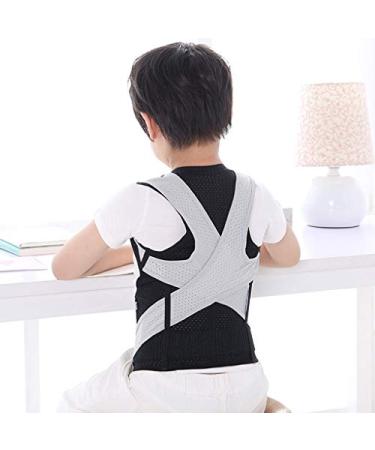 Back Brace Posture Corrector Spinal Support Shoulder and Upper Back Pain Relief and Posture Trainer for Kids vision