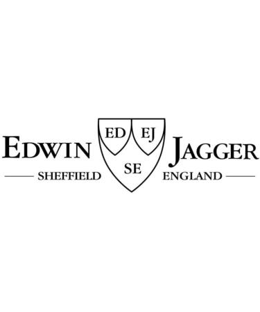 Edwin Jagger Black Shaving Brush & Holder | Premium Quality Shaving Accessories for A Superior Shave - International Shipping Available - Buy Online on GoSupps.com