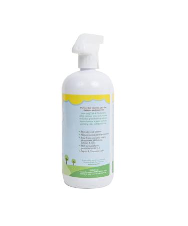 Little Twig Tub and Tile Cleaner - Lemon Fresh Scent - 32 oz | Eco-Friendly Non-Toxic Cleaning Solution for Home & International Shipping - Buy Online on GoSupps.com