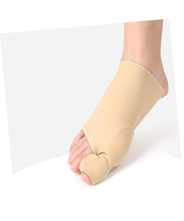 Hemoton Toe Separator Sleeve 1 Pair Bunion Pad Hallux Valgus Night Splint Bunion Relief & Orthotic Thumb Bandage - Buy Online on GoSupps.com