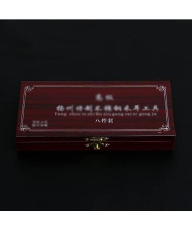 KXDFDC Ear Tool Set - Wooden Box Ear Pick Cleaning Kit - Buy Online on GoSupps.com