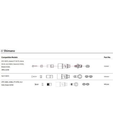 Jagwire Mountain Pro Quick-Fit Adapter for Shimano XTR/XT Banjo - Easy Installation - Buy Online on GoSupps.com