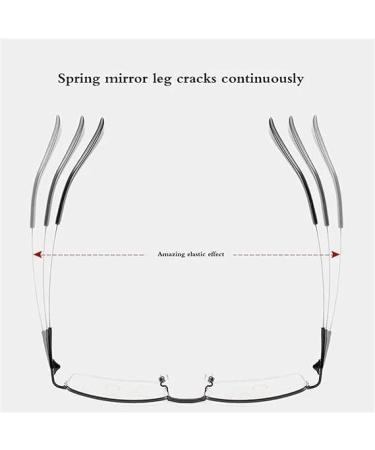 Samnuerly Libyi Intelligent Reading Glasses Adjustable Focus Dual-Focus Anti-Blue Light for Men | International Shipping Available - Buy Online on GoSupps.com