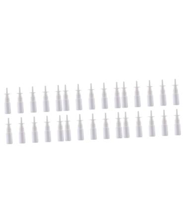 FRCOLOR Nose Spray Bottle 60 Pcs Mini Spray Bottle Water Bottle Sprayer for Hair Spray Bottles for Hair Direct Injection Bottle Plastic Plastic Nasal Sprayer Brine Salt Water Bottle Nose Size 3x3pcs Whitex3pcs
