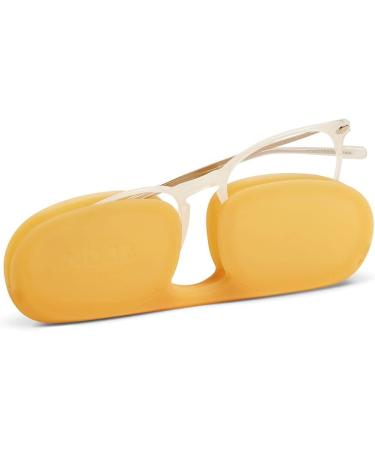 Nooz Oval Reading Glasses - Alba Collection Essential Cream - 2 Diopters Magnifying Glasses for Men & Women - International Shipping Available - Buy Online on GoSupps.com