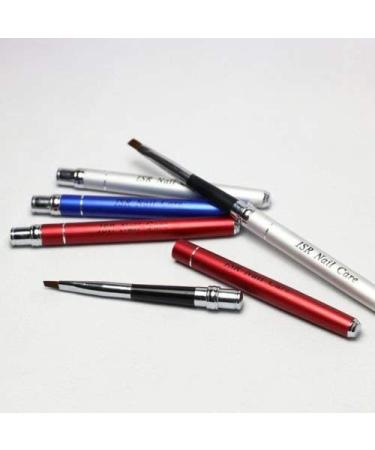 Kolinsky Hair Gel Brush Size 4 - Premium UV Gel Brush (Red) for Flawless Nail Art - International Shipping - Buy Online on GoSupps.com