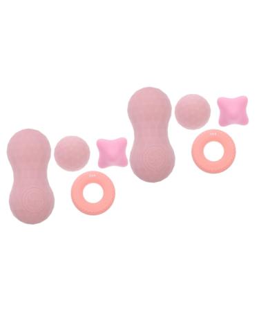 FRCOLOR 8 STK fascia ball full body massage device Point gymnasium Massage ball Neck massage shoulder massage devices Practical fascia balls Fascia balls SOE Massage ball Gymnasium ball 12x6x5cpcs Rosax2st