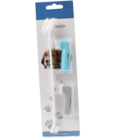 Beavorty 4 Set Dogs Tooth Handle Brush Dogs Tooth Care Tool Pet Toothbrush Finger Brush Toothpaste Clean 1 count (Pack of 1) As Shown - Buy Online on GoSupps.com