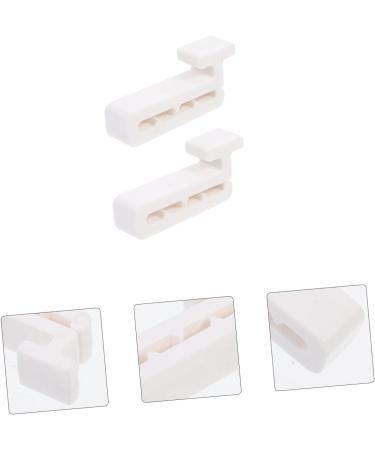 Fomiyes 4 Pairs Helmet Mask Hooks - Creative Black Clip Fasteners for Wall Mounting & PVC Face Mask Holder - Buy Online on GoSupps.com