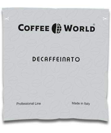 Coffee World 100 Decaffeinated Pods Compostable Filter Paper Pods Ese44 7.5g - Buy Online on GoSupps.com