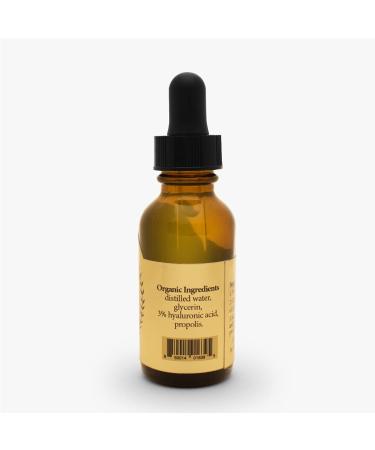 Buy Hive & Body Hyaluronic Acid Facial Serum - Organic Propolis & Glycerin Family-Owned California Bee Farmers All-Natural Ingredients 1 fl oz - Buy Online on GoSupps.com