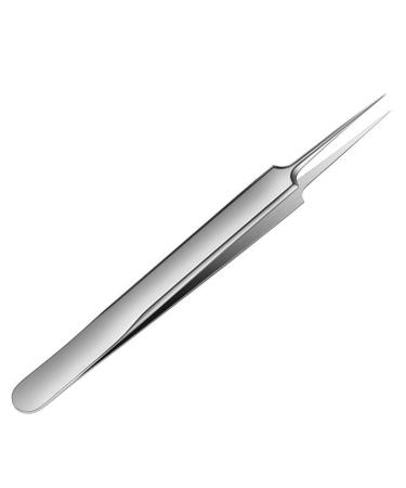Professional stainless steel tweezers for ingrown hair blackheads splinters Whiteheads comedon extractor acne removal tweezers