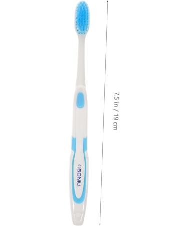 Buy HomsfoU Soft Nano Toothbrush Set - 4 Two-Layer Ergonomic Toothbrushes for Adults - Premium Korean Design - Buy Online on GoSupps.com
