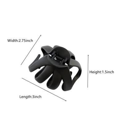 MirthCity Octopus Hair Claw Clips - Strong Grip Matte Large Spider Clips for Long Thick Hair | Non-slip Jaw Clips for Women | Stylish Hair Styling Accessories - Buy Online on GoSupps.com